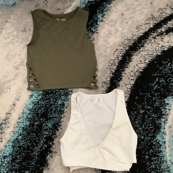 Perfect Work Out Crop Tops - Picture 1 of 3